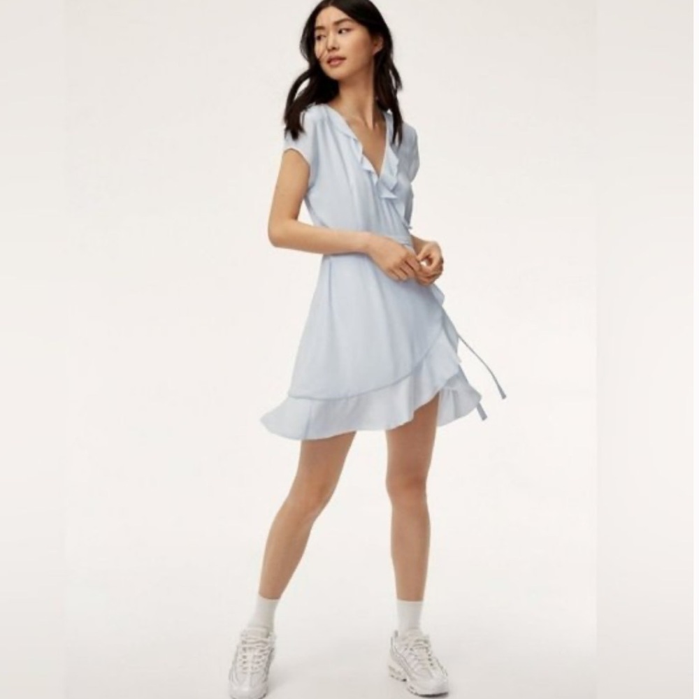 Aritzia Sunday Best Savoy Wrap Dress